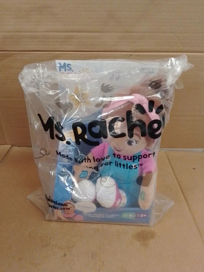 Ms Rachel Official Speak Sing Interactive Doll 16in Toddler Toy Songs Design New