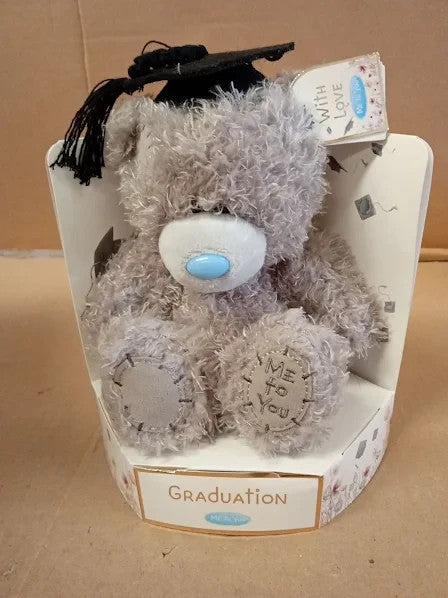 Me To You Tatty Teddy Plush 15cm High Graduation Bear On Luxury Gift Plinth New