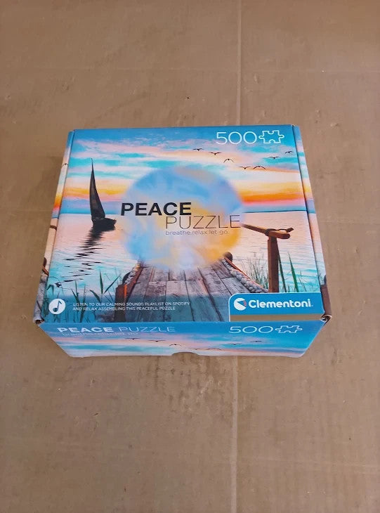 Clementoni 500 El Peace Collection Peaceful Wind Jigsaw Puzzle 49x36cm New