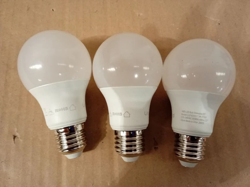 Linkind Dimmable E27 Screw Bulb 7.3W E27 Edison ES LED Light Warm White