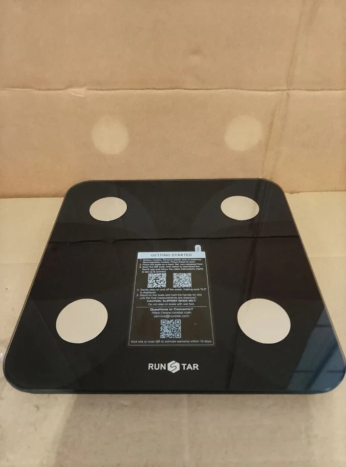 RunSTAR Scale Body Weight Fat Percentage High Precision 0.1lb Bathroom Scale New