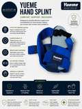 YiYame Resting Hand Splint Stroke Hand Brace Finger Support Immobilizer Small