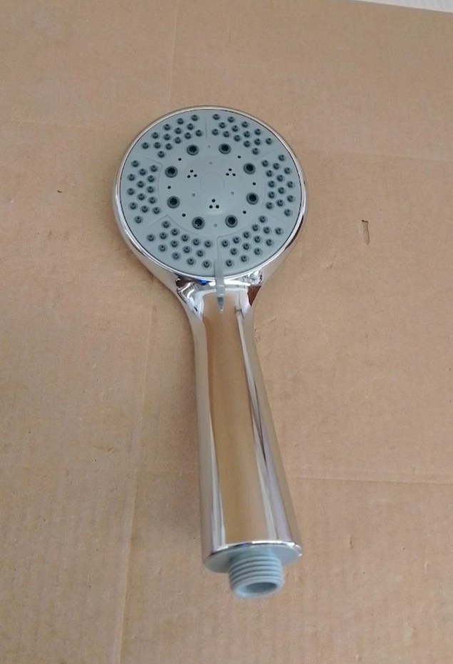 Argos Home Chrome 5 Mode Shower Head Bathroom Adjustable Handheld Spray New