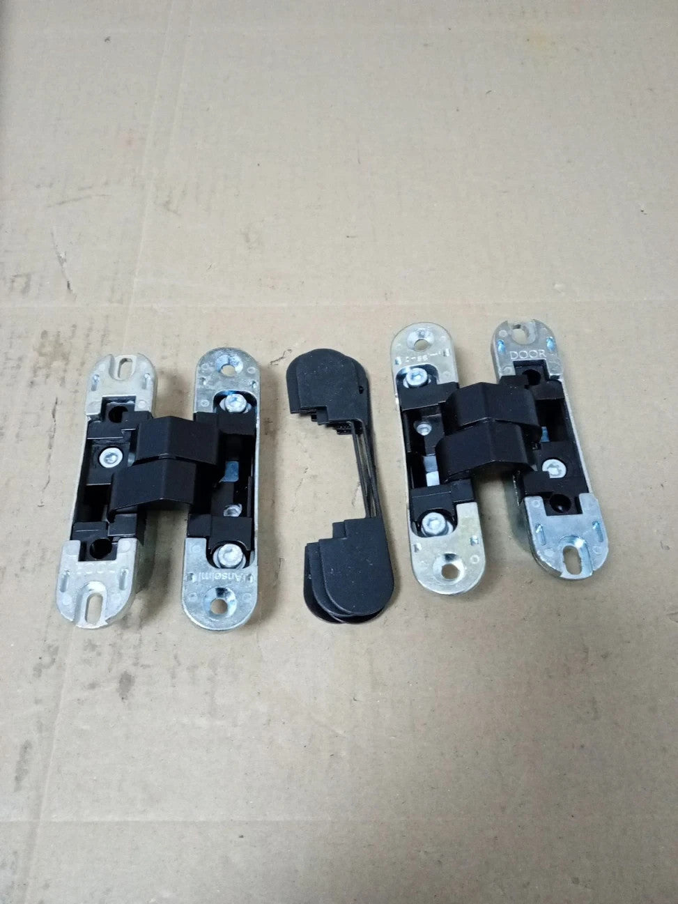 Invisible Hinges Access Doors 2 Pack Heavy Doors 40kg 882lb 180º Aperture New