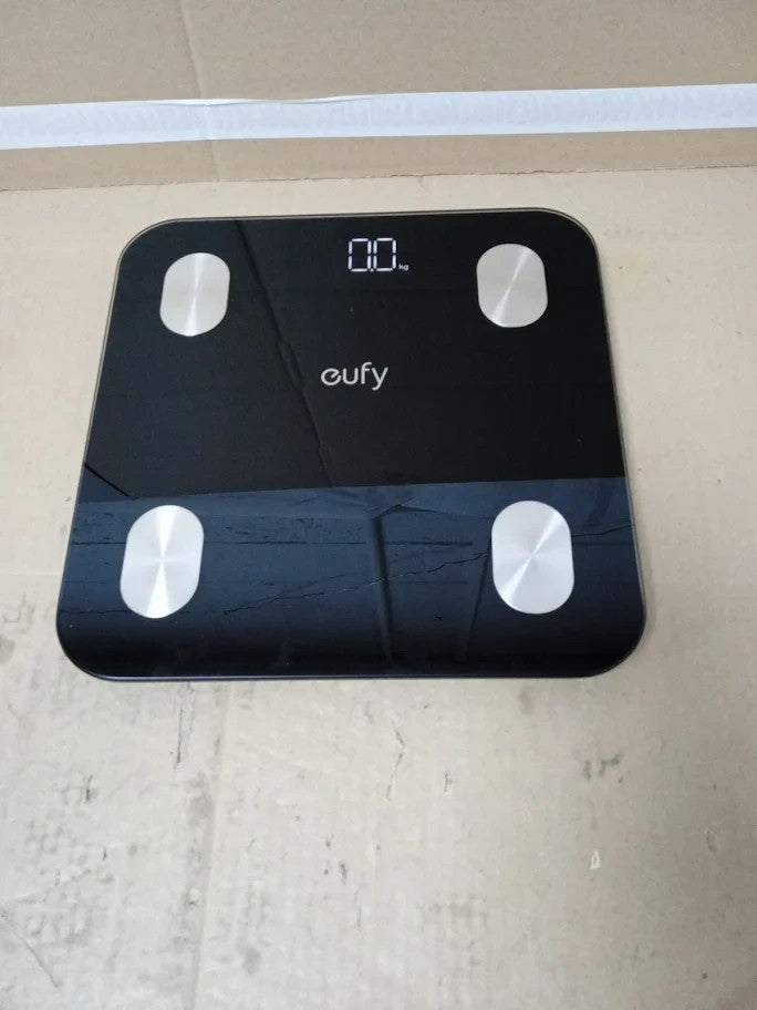 Eufy Weighing Scales Body Weight Digital Bathroom Bluetooth Body Fat Black