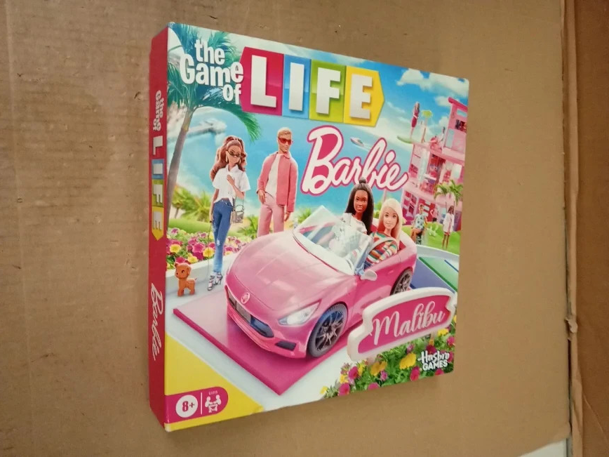 The Game Of Life Barbie Edition Board Game Cardboard English Version 8+