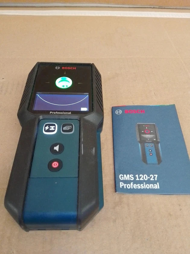 Bosch Professional Wall Scanner GMS 120-27 Detection Depth Non-Magnetic Metal