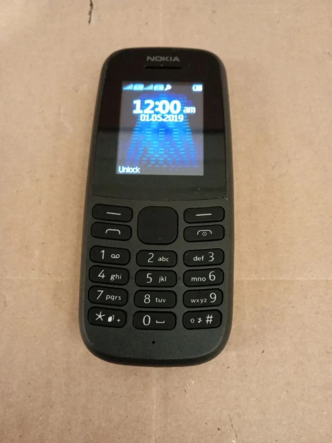 Nokia 105 Single SIM Mobile Phone 2017 Edition 1GB Black