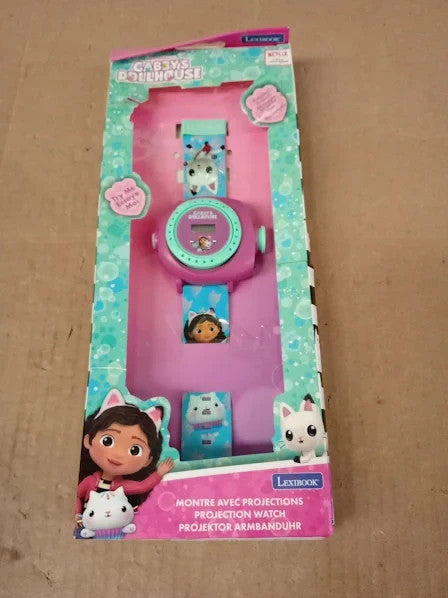 Lexibook Gabbys Dollhouse Adjustable Projection Watch Digital Screen