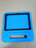 ProCase Kids iPad 11th 10th Gen Pencil Holder Stand Convertible Handle Blue