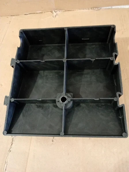 Haipky 2 Pack Portable Lightweight Curb Kerb Ramps 9.84x10.63x2.76in