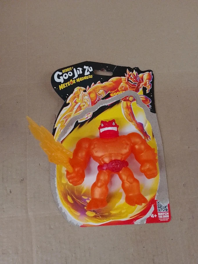 Heroes Goo Jit Zu Meteor Madness Stretchy Battle Blazagon Collectible 4+ New