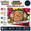 Pokemon TCG Mega Evolution Ascended Heroes Mega Emboar Ex Box Trading Card Game