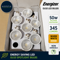 Energizer GU10 LED Bulbs Warm White 3000K Light Bulb 50W Halogen Spotlight