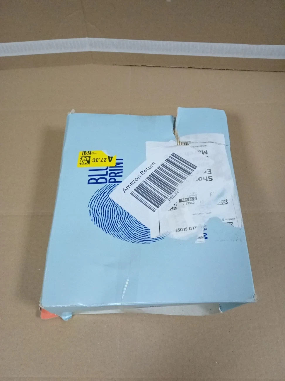 Blue Print ADJ132234 Air Filter 1 Pack Vehicle Specific Fit 257x194x50mm