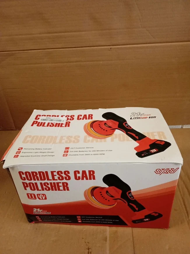 Innsky Cordless Car Buffer Polisher Detailing 6in Polishers Buffers New