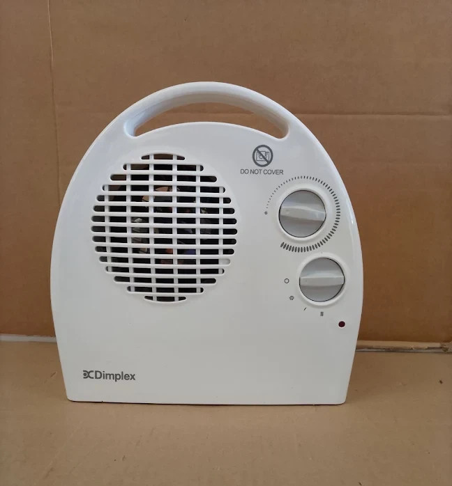 Dimplex 2KW Electric Fan Heater Portable 2 Heat Settings Thermostat Frost Guard