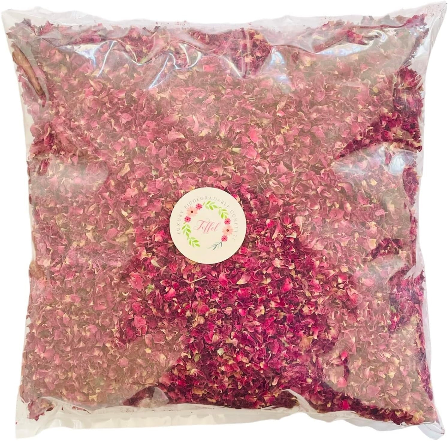 TOFFEL Biodegradable Natural Flower Petal Confetti 4L Dried Rose Eco Wedding New