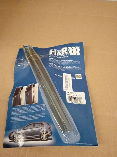 H&R Set Universal Wheel Arch Extensions ABS Plastics Set 2pcs 7mm Small New