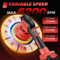 Innsky Cordless Car Buffer Polisher Detailing 6in Polishers Buffers New