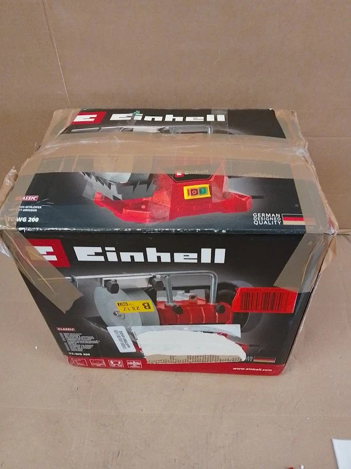 Einhell Stone Engine Wet Grinder For Grinding TC-WG 200 125W Stainless 180x30mm