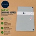 Habitat Chopping Boards Kitchen Food Preparation Cutting Board Set Design New