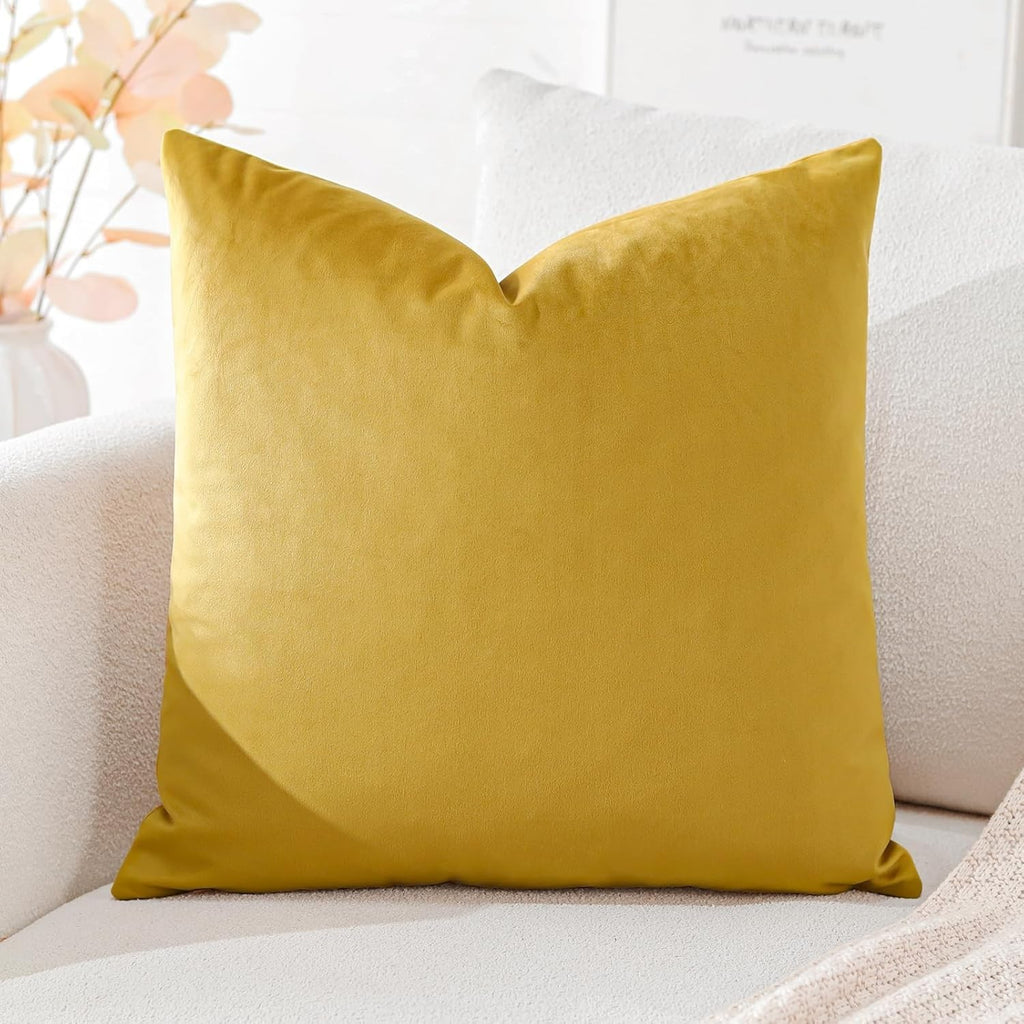 Artscope Luxury Velvet Cushion Covers Soft Square Throw Pillow 40x40cm New