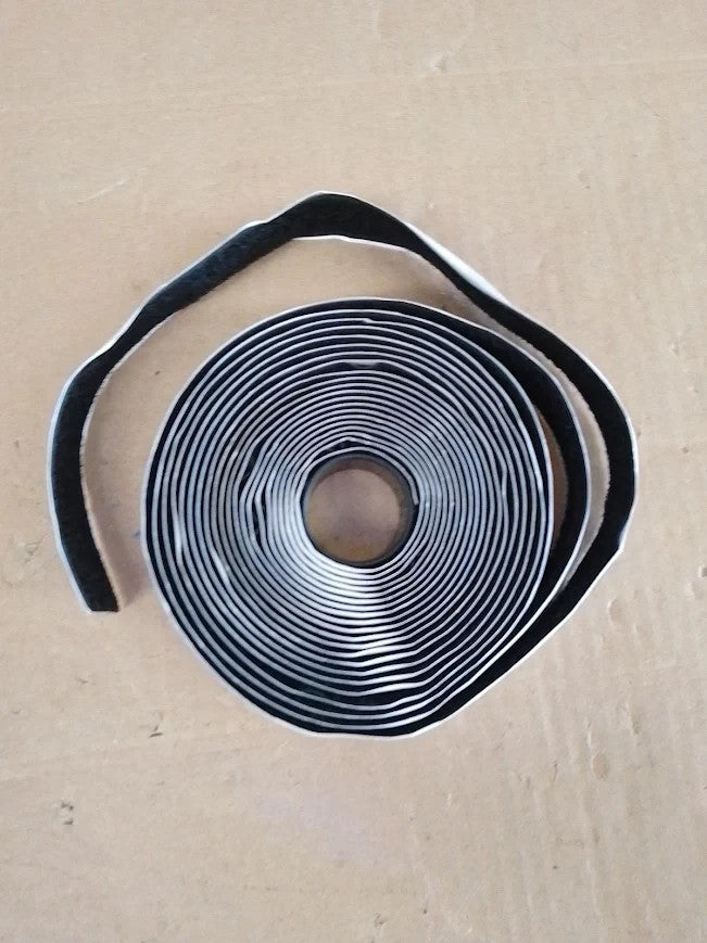 Hook Loop Strip Tape Double Sided Self Adhesive Sticky Fastening 20mmx8m New