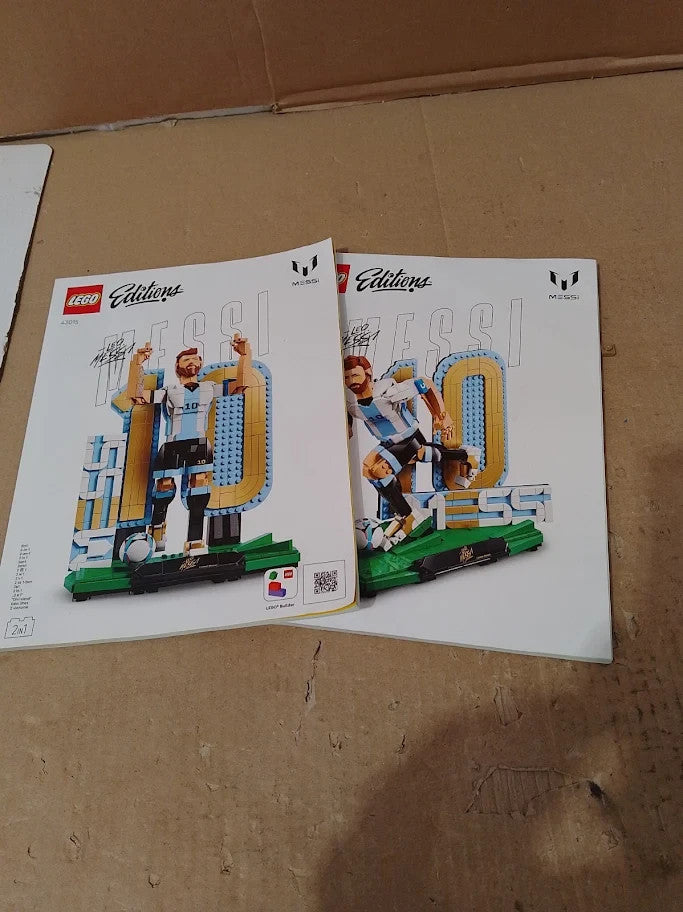 Lego Editions Lione Messi Football Legend Toy 3D Figure Display Model Kit