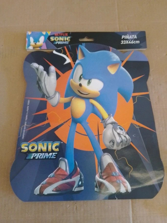 BeenSmile SONIC PRIME PINATA Party Supplies Fill Toys Sweets Decoration New