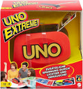 UNO Extreme Card Game Featuring Random Action Launcher Lights Sounds 7+ New