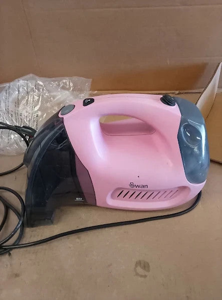 Swan 480ml Tank Queen Of Clean Handheld Carpet Cleaner 5m Power Cord 500W