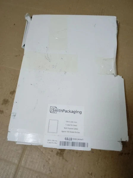 SmithPackaging A4 Self Adhesive Address Labels 1 Label Per 100 Sheets New