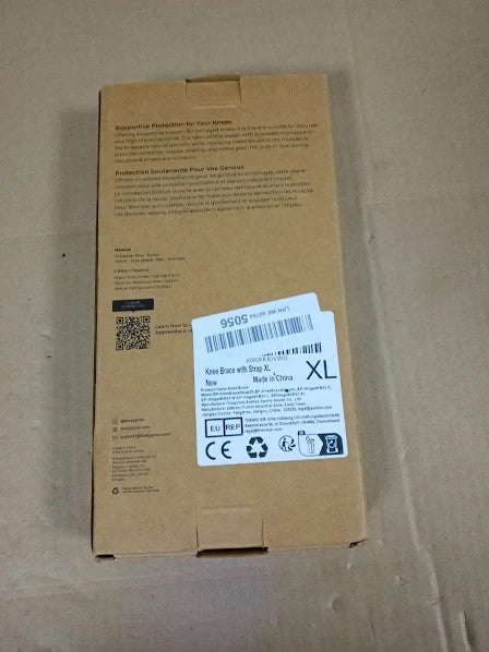 Bodyprox Knee Brace Side Stabilizers Patella Gel Pads Support XL New
