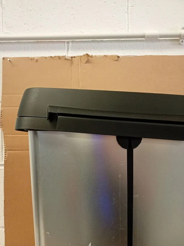 Curver 50L Mistral Silver  Lift Top Bin Resin Material Removable Lid 63x40x32