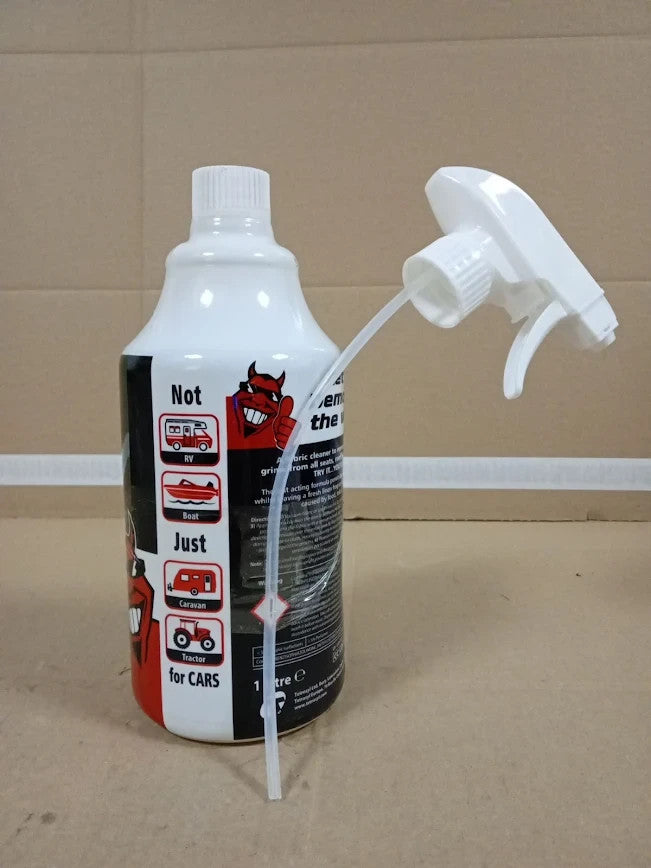 CarPlan Demon Fabric 2 in 1 Super Upholstery Shampoo Plus Stain Remover 500ml