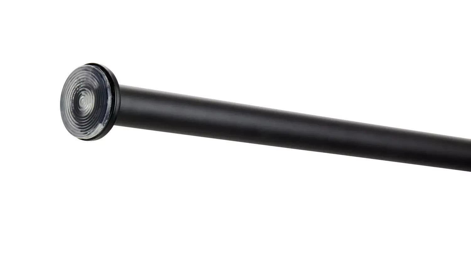 Argos Home 105 194cm Telescopic Shower Rail Black Adjustable Shower Curtain Pole