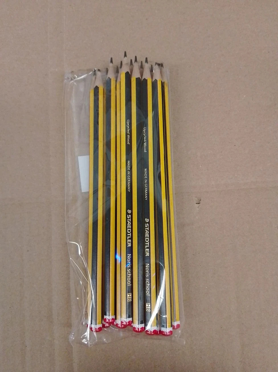 STAEDTLER NORIS SCHOOL PENCILS HB 18 Pieces Graphite Cedar Wood Erasable New