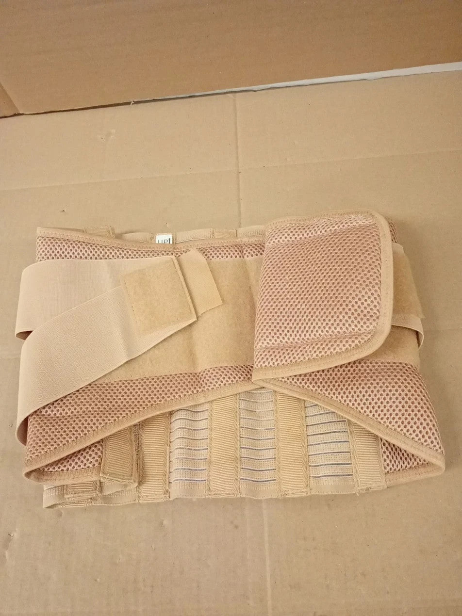 Neotech Care Back Support Belt Lumbar Lower Pain Men Women Beige Small New