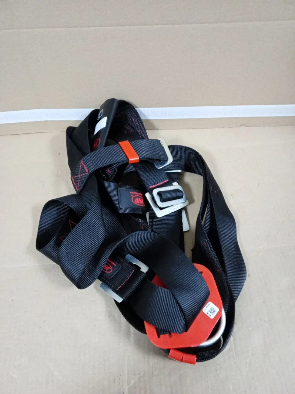 JSP SPARTAN Restraint Kit Black One Size Height Safety Harness & Lanyard New