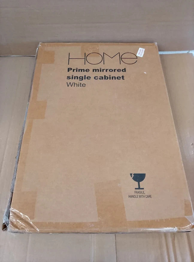 Argos Home Prime Single Mirrored Wall Cabinet Bathroom Storage Cupboard Design
