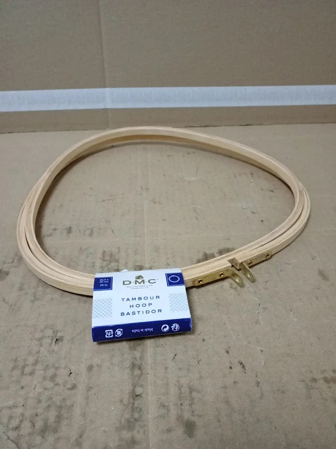 DMC Triangle Wooden Embroidery Hoop Frame 10in 26.5x26cm New
