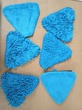 Newe Wall Mop Cleaner 80in Long Handle 180° Folding Ceiling Squeegee Blue