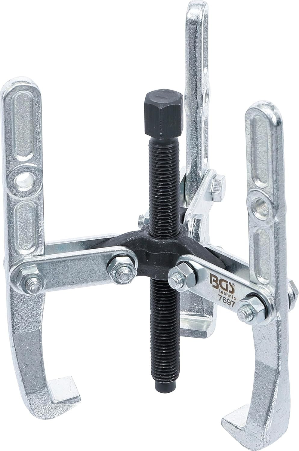 BGS 7697 External Internal 3 Arm Puller 25-120mm Alloy Steel Multicoloured New