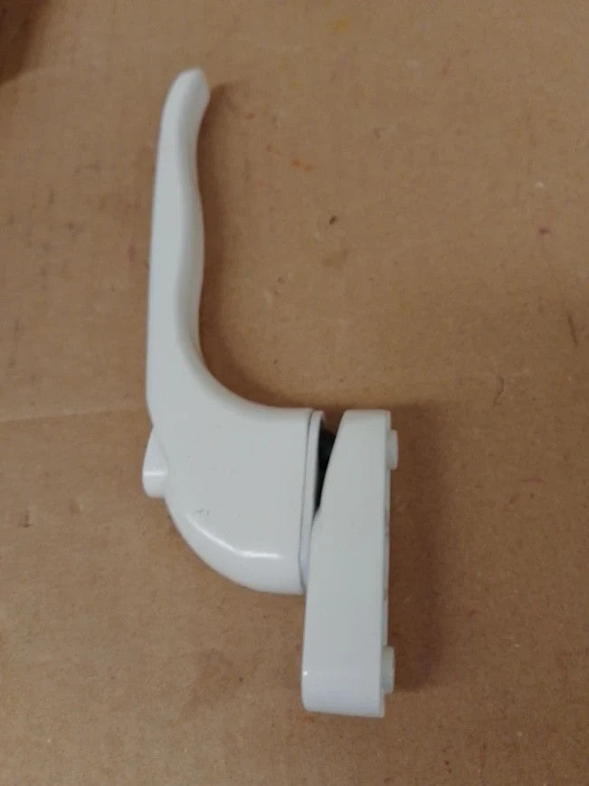 Wosta UPVC Window Handle 2pc Lockable Aluminum White Multi Spindles