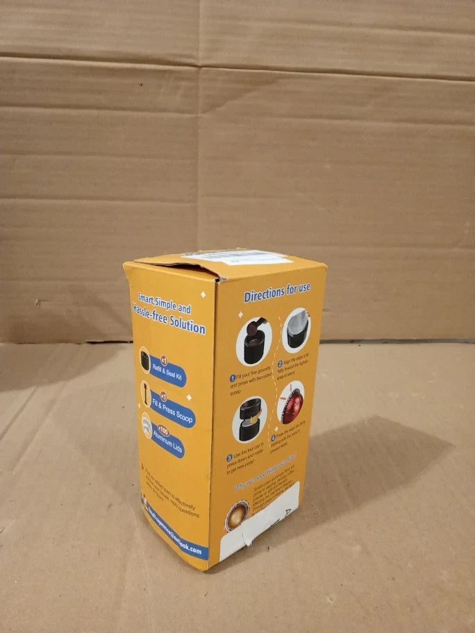 Capmesso Reusable Vertuo Pod Refill Kit 2025 Upgraded Design For Faster Seal New