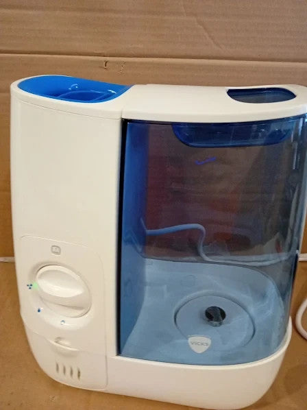 Vicks Warm Mist Humidifier 3.8L Tank More Comfortable Sleep Easy 12x12.4x7Xcm