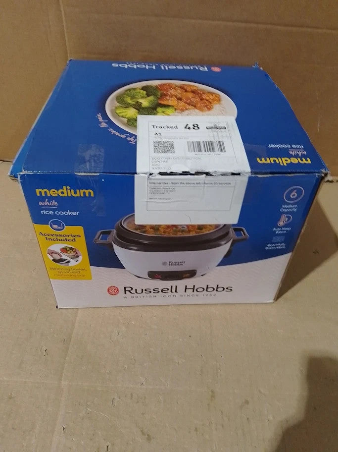 Russell Hobbs Electric Rice Cooker 1.2kg Removable Nin Stick Bowl