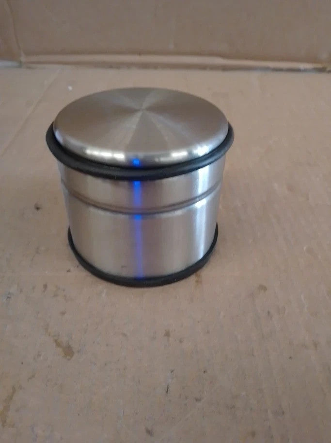 ASelected 2.2Lb Door Stop 1Kg Heavy Duty Stainless Steel Chrome 7.5x9cm New
