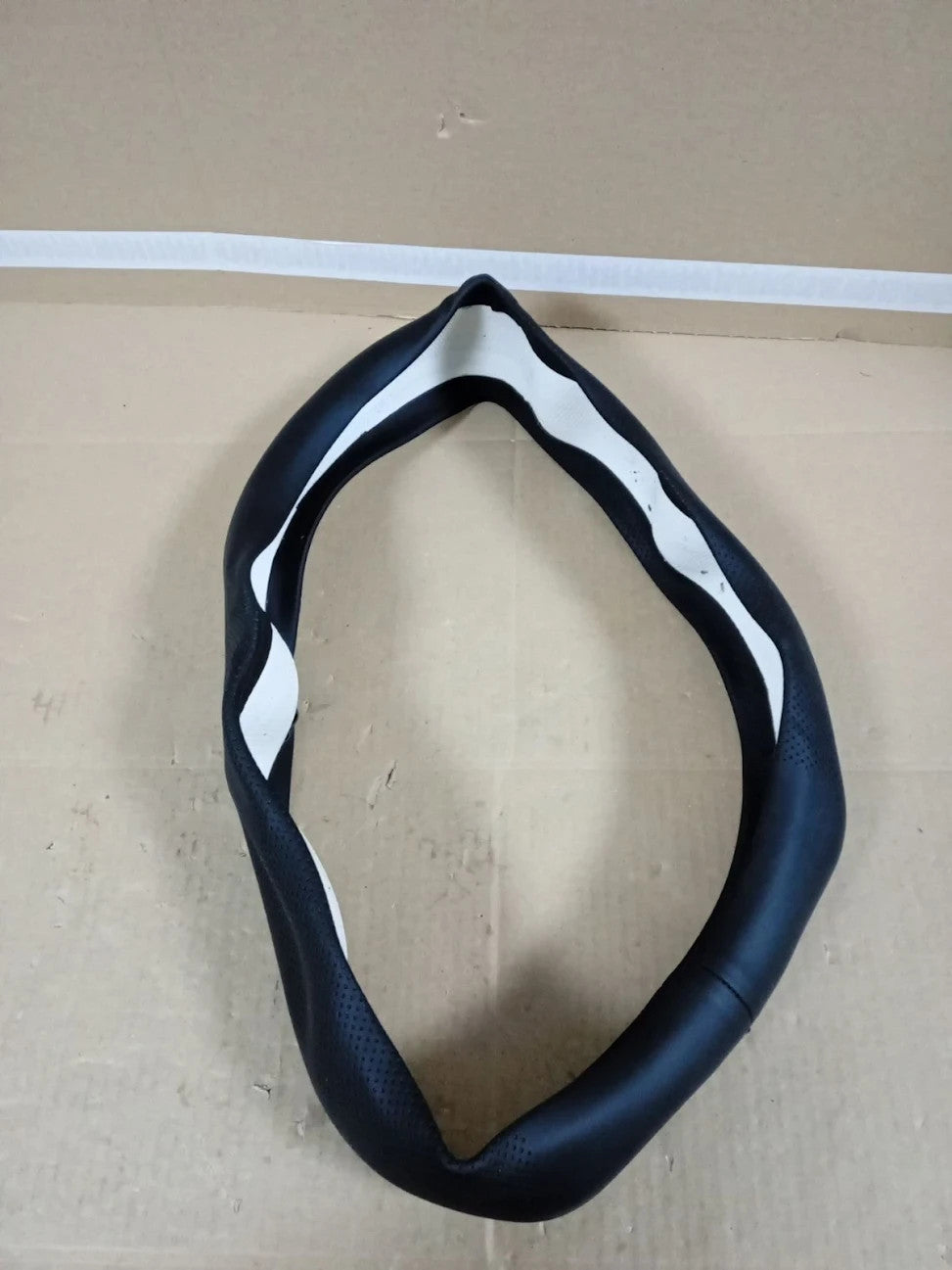 Custom Car Steering Wheel Cover Tesla Nappa Leather Ultra Thin  Model 3/Y New